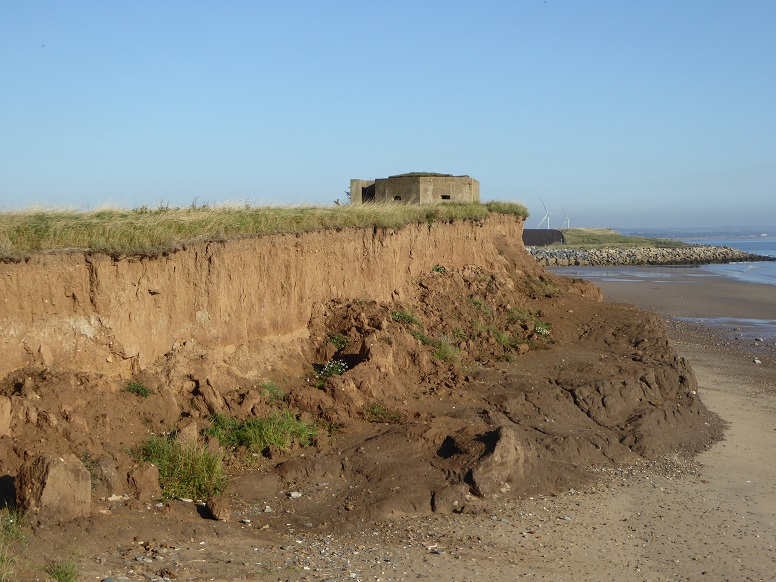  pillbox south of Barmston outfall: 22 September 2017 