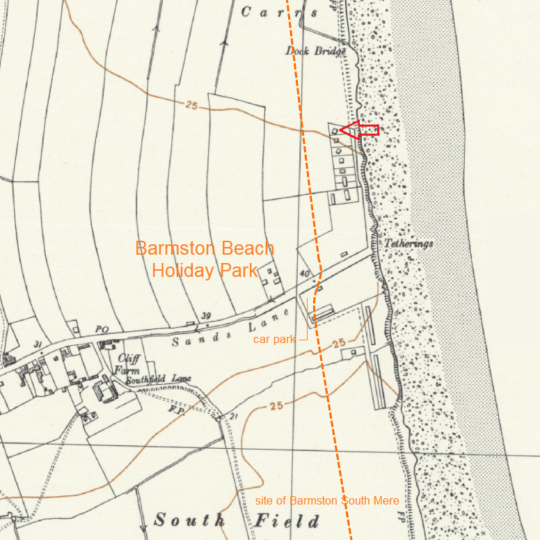  Barmston Ordnance Survey 1956 