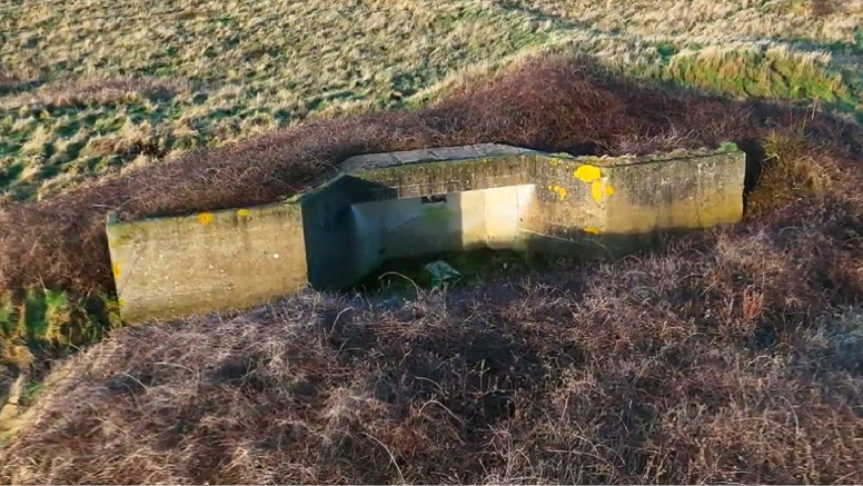  Cowden gunnery range shelter 'E' 
