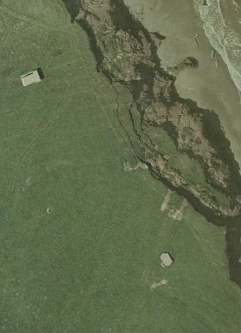  East Newton pillboxes (Google Earth): 2003 