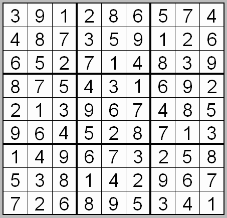  completed puzzle grid 