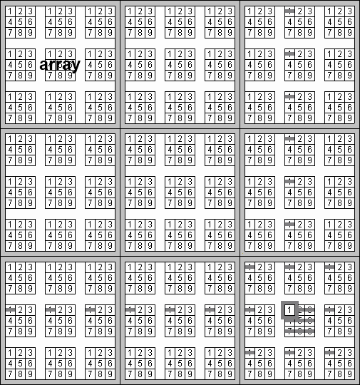  the sudoku elimination grid 